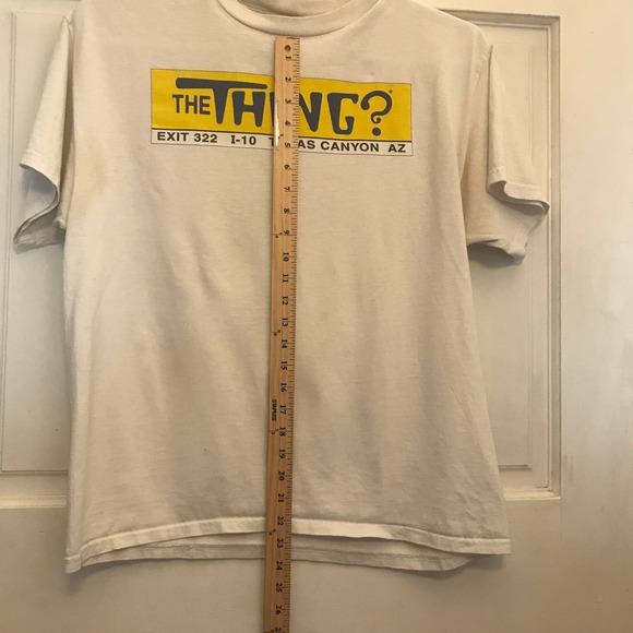 Delta Pro T-Shirt Men's L White Short Sleeve The Thing  Logo - Picture 3 of 5